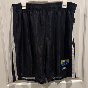Denver Nuggets Official Black and White Basketball Shorts